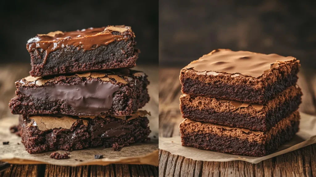 What Makes Brownies Fudgy or Cakey?