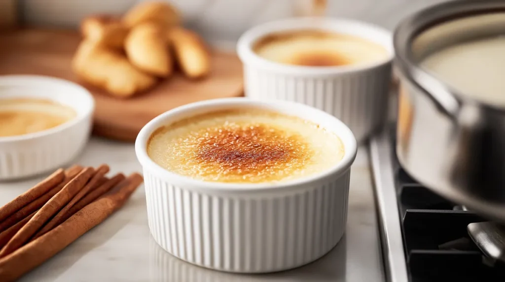 How to Caramelize Sugar on Crème Brûlée?