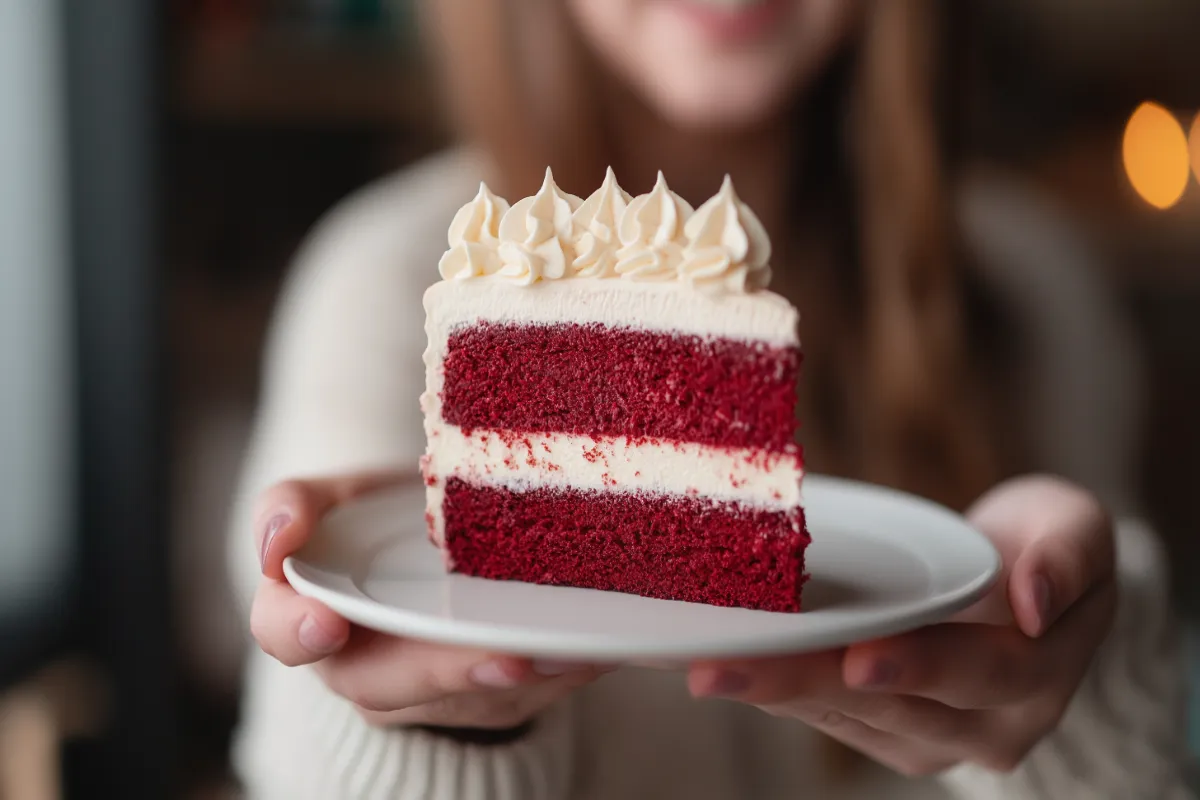 Is red velvet cake just red chocolate cake?