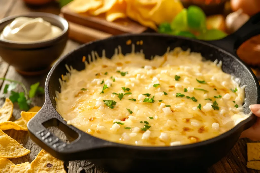 What Is Authentic Mexican Cheese Dip Made Of?