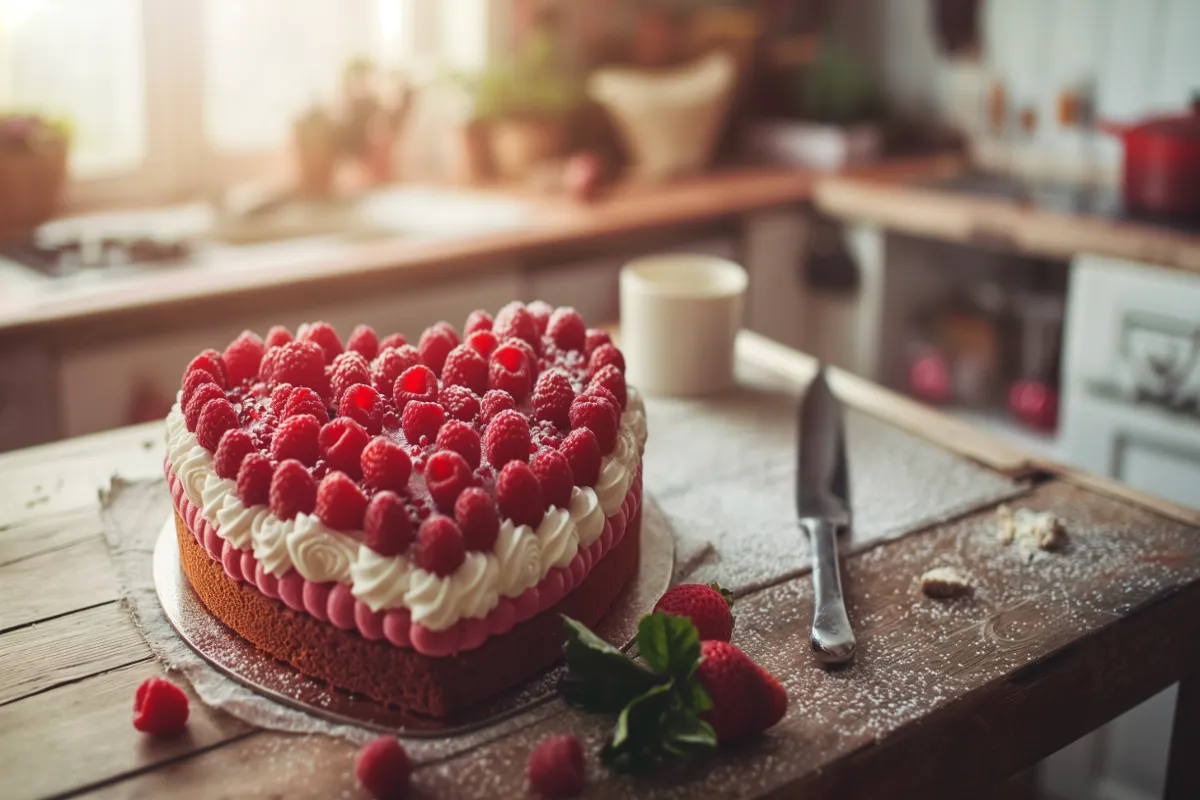 How Do I Make a Heart-Shaped Cake?