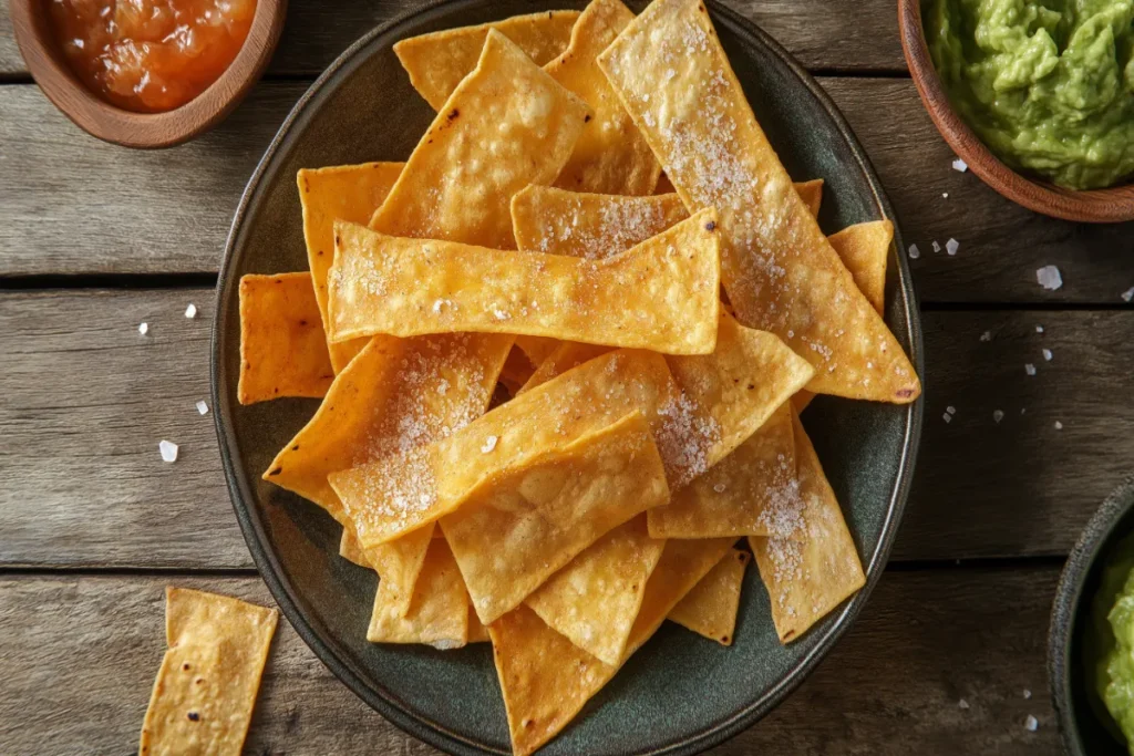 What Are Tortilla Strips Made Of?